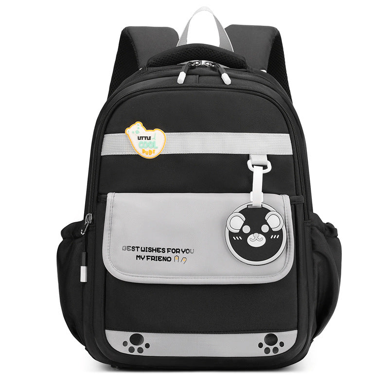 One Two Large Capacity Burden Reduction Spine Protection Primary School Bag