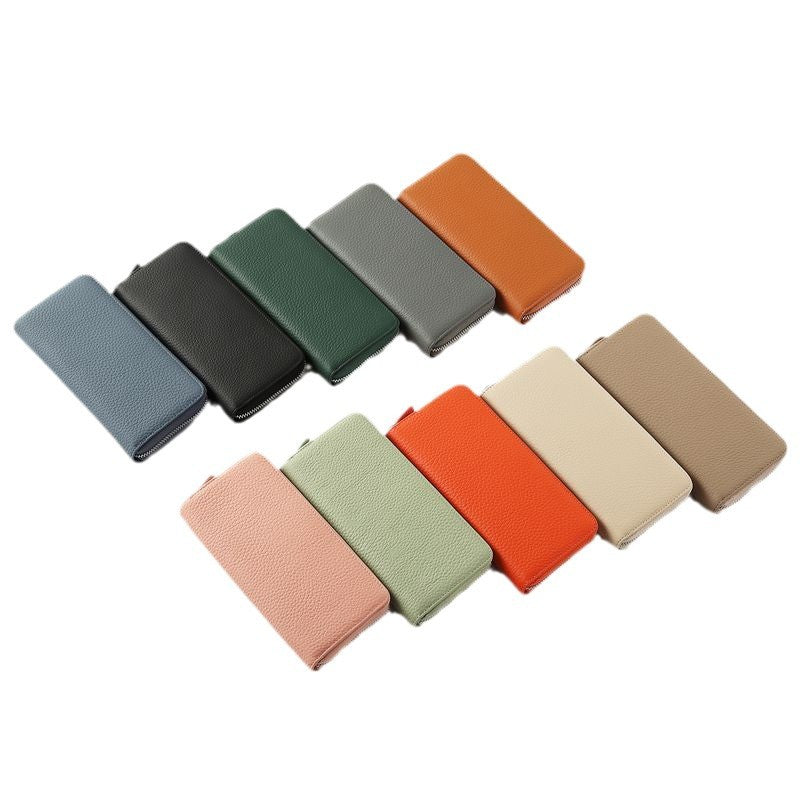 Women's Style Leather Expanding Fashion Popular Long Ladies Wallet