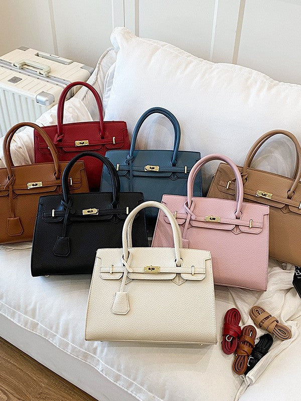 Women's Kelly Fashion Contrast Color Light Luxury Handbags