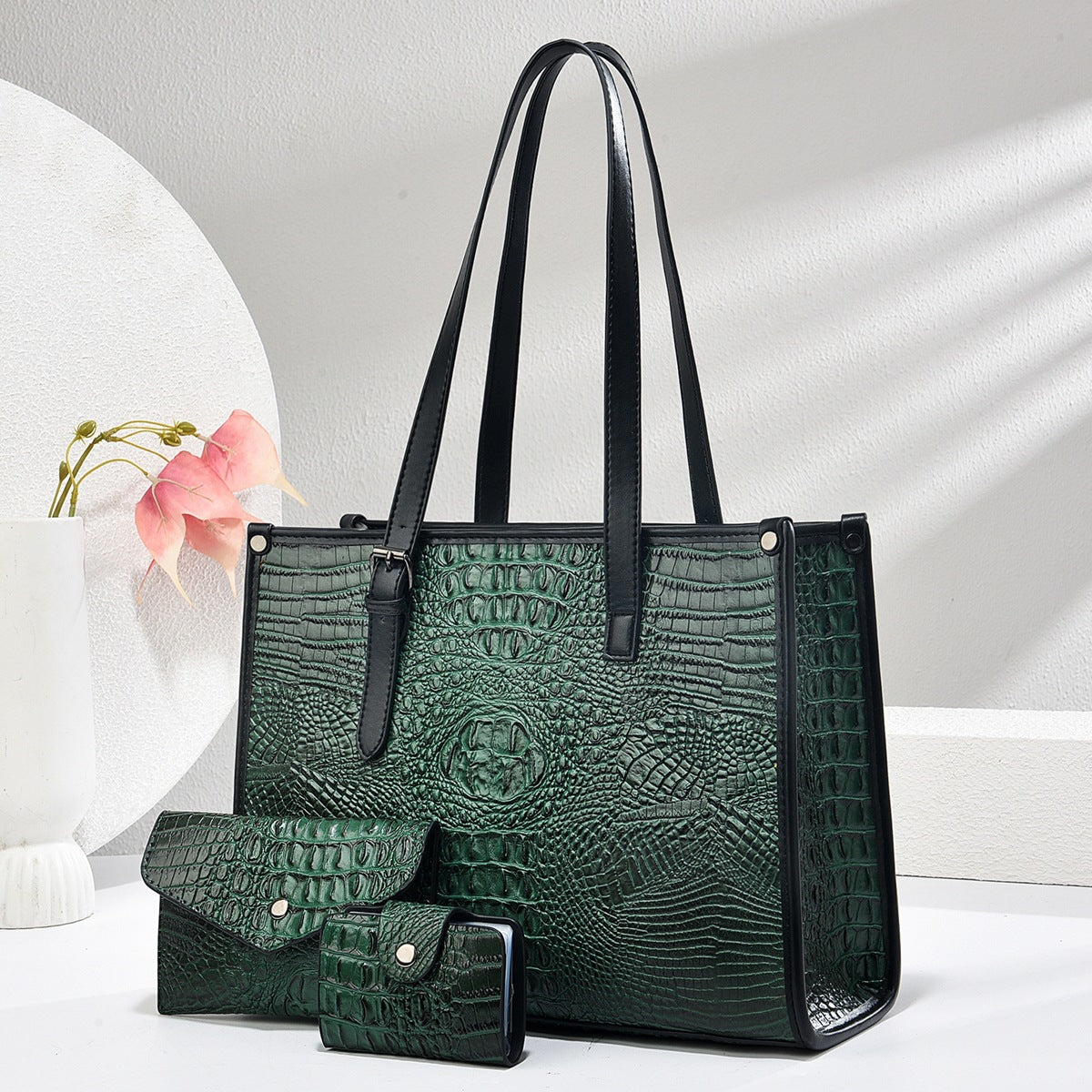 Women's Fashion Advanced Texture Chain Oblique Handbags