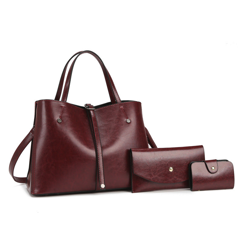 Women's Urban Simple Retro Portable Mother Tote Bags