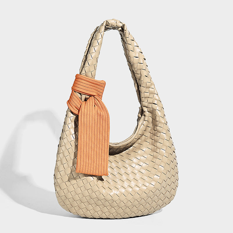 Women's Design High-grade Woven Springtide Large Capacity Tote Bags