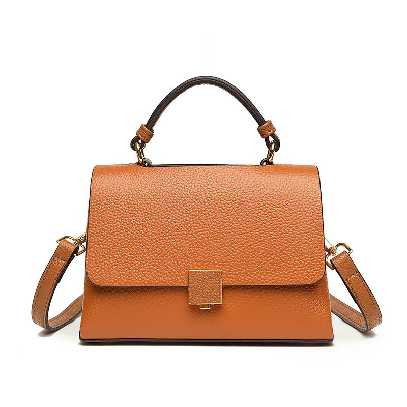 Women's Counter Quality Good-looking First Layer Cowhide Women's Messenger Bag
