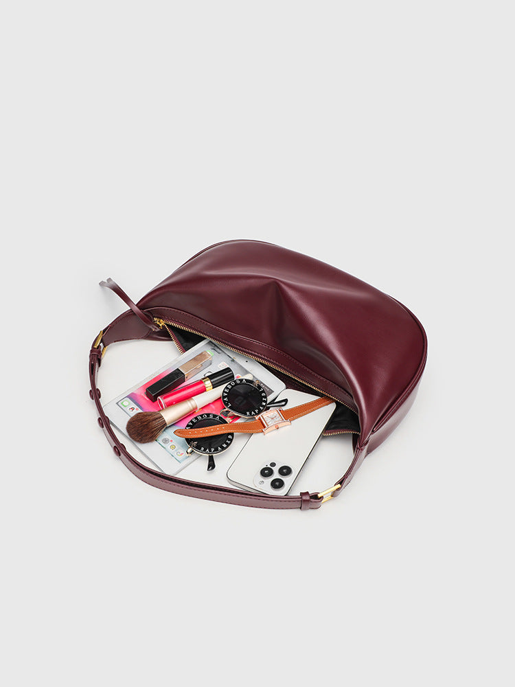 Women's Fashion Advanced Texture Versatile Design Underarm Bags