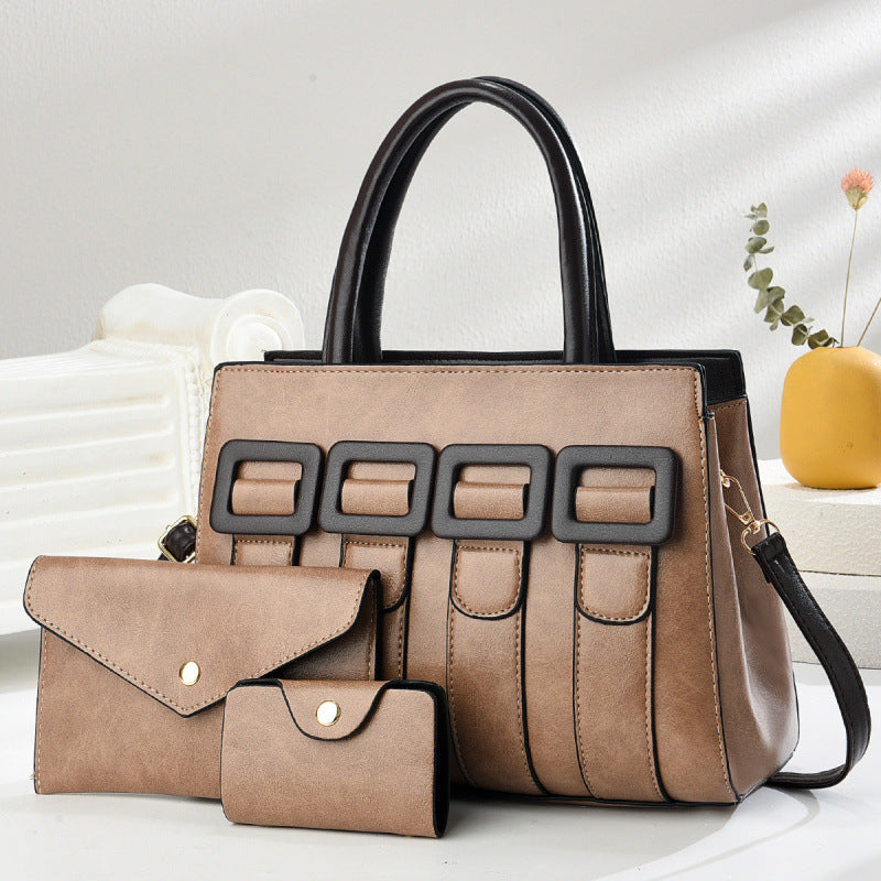 Women's Elegant Three-piece Set Trend Atmosphere Women's Handbag
