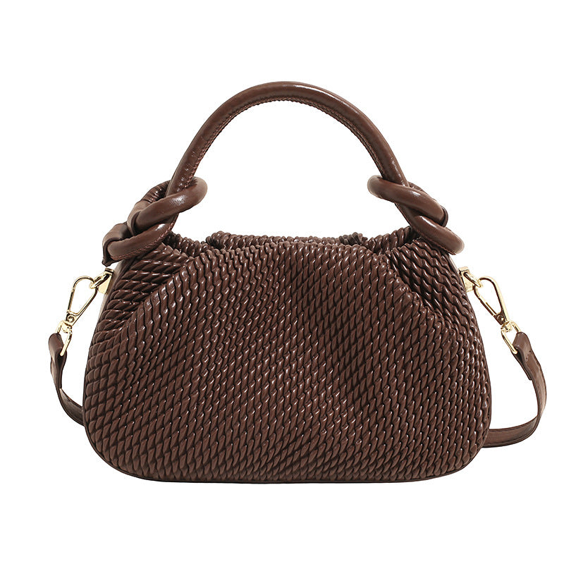 Women's Korean Style Niche Early Spring Simple Rhombus Small Square Bag