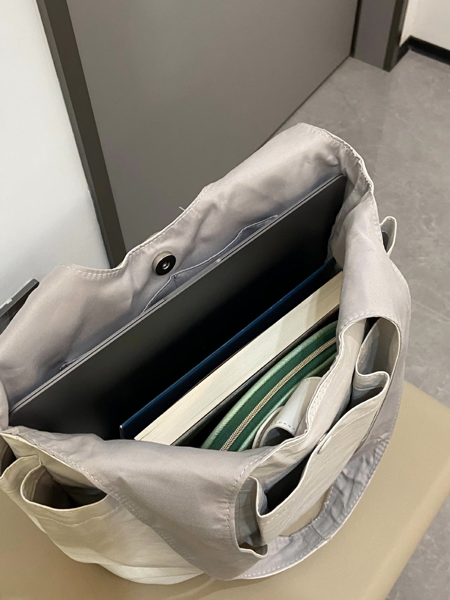 Summer Niche Pleated Double Pocket Portable Bags