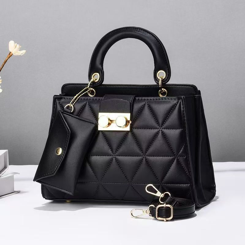 Attractive Women's Simple Fashion Mother Rhombic Women's Handbag