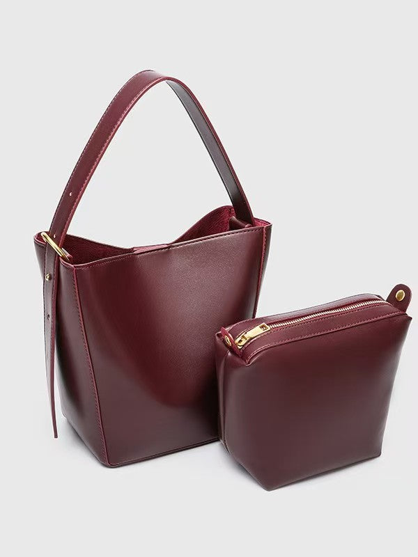 Women's Z Fashionable High Sense Design Portable Bucket Bags