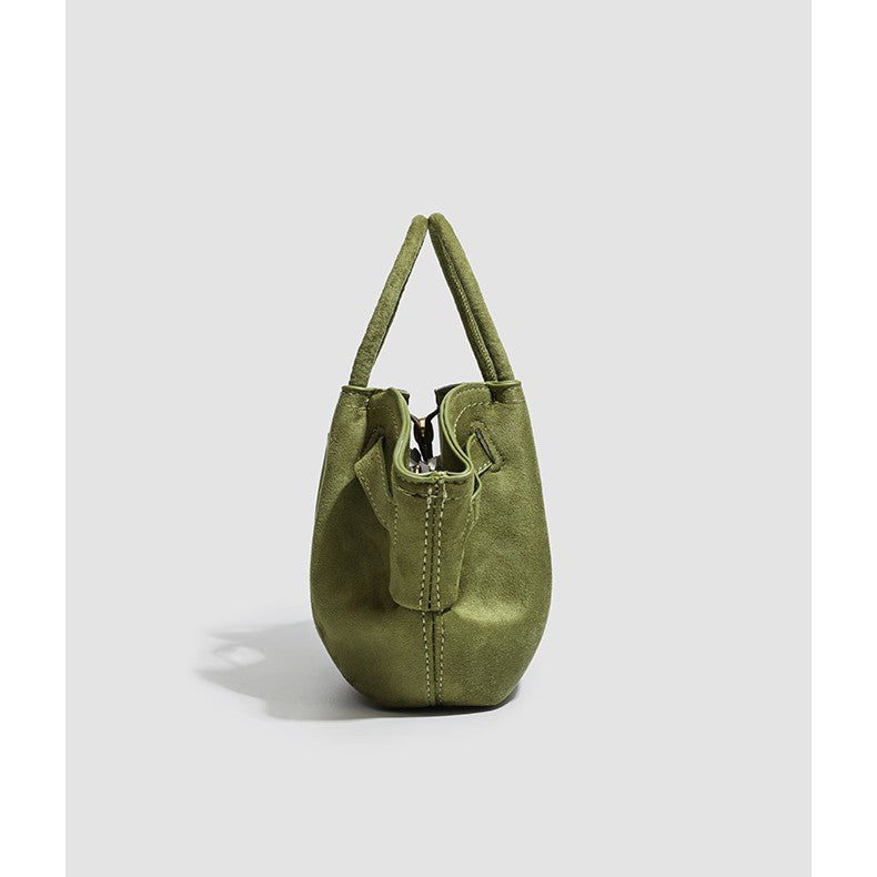 Women's Veet Frosted Dumpling Large Capacity High-grade Hand-held Tote Bags