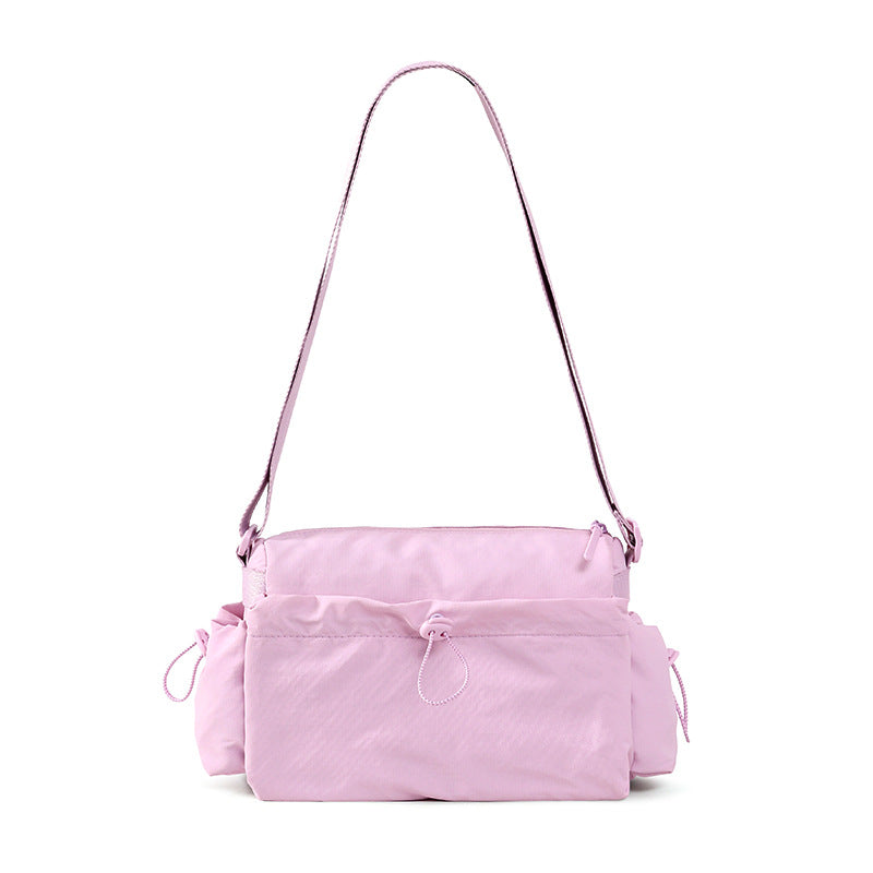 Large Capacity Fashionable Simple Solid Color Women's Messenger Bag