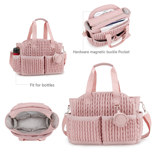 Portable Storage Waterproof Fabric Insulation Mother Bags