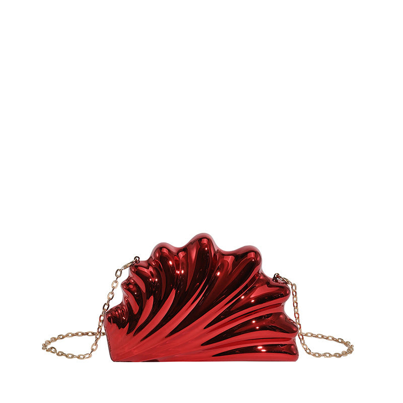 Acrylic High Sense Shell Pattern Banquet Bags
