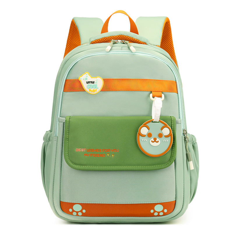 One Two Large Capacity Burden Reduction Spine Protection Primary School Bag