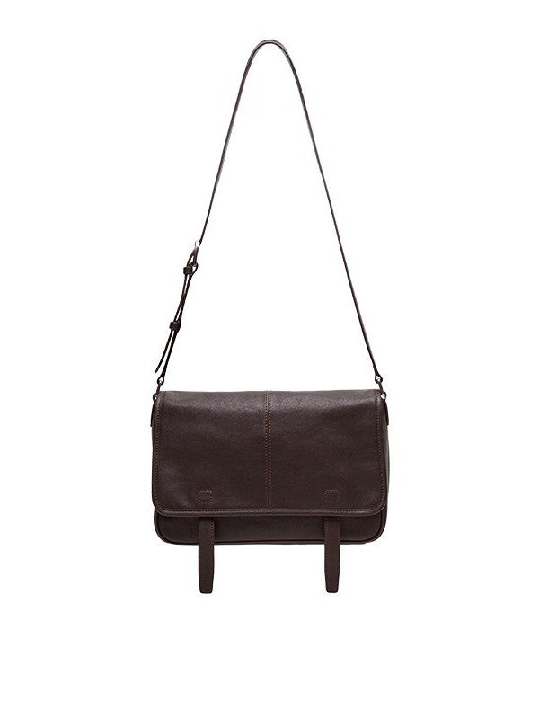 Women's Tanning Leather Versatile Retro Commuter Underarm Bags