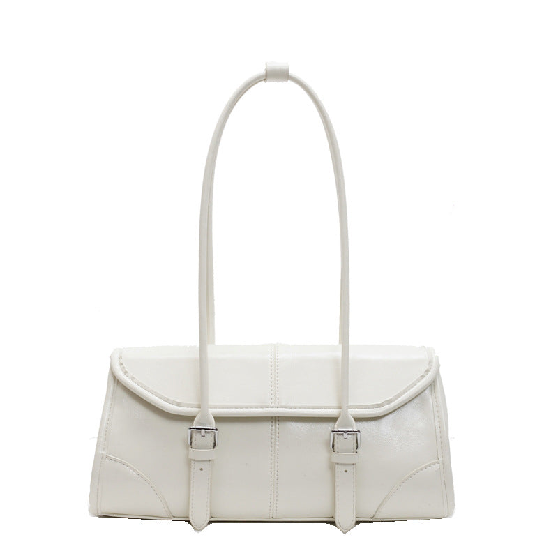Oil Wax Leather Vintage Female Senior Niche Texture Commuter Large Bags