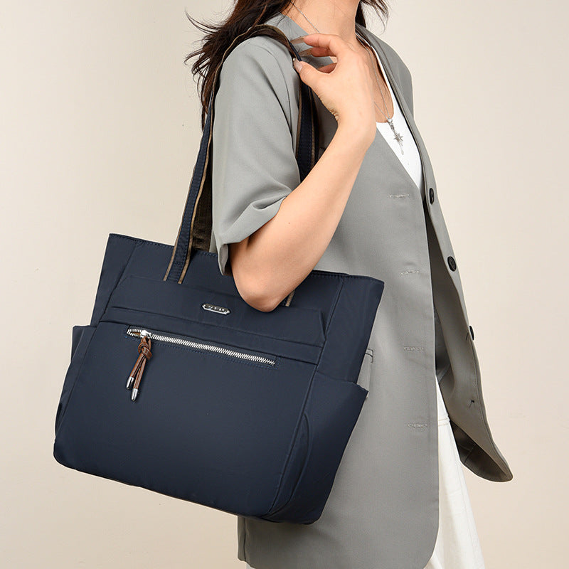 Beautiful Lightweight Fashion Elegant Large Capacity Simple Trendy Commuter Women's Shoulder Bag