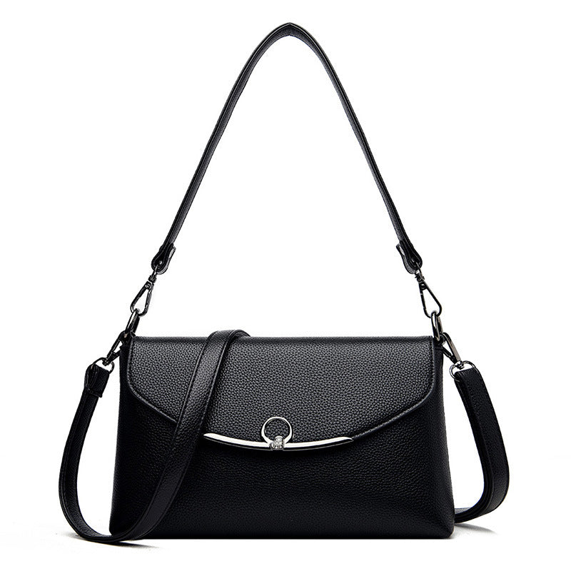 Women's Fashion Simple Large Capacity Versatile Mother-in-law Soft Women's Shoulder Bag
