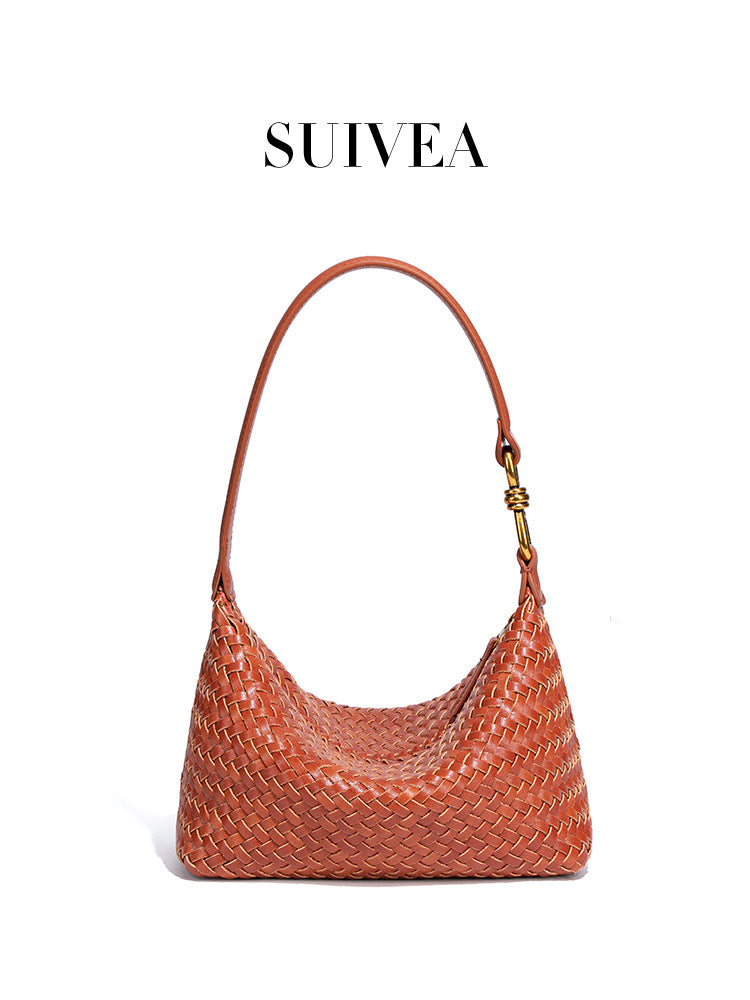 Women's Handmade Woven Simple Fashion Underarm Korean Women's Handbag