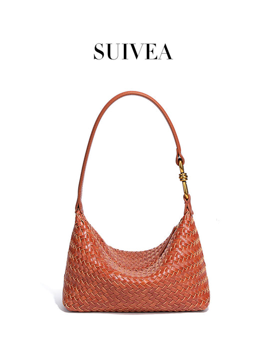 Women's Handmade Woven Simple Fashion Underarm Korean Women's Handbag