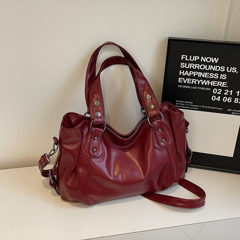Trendy Classic Women's Large Capacity Retro Handbags