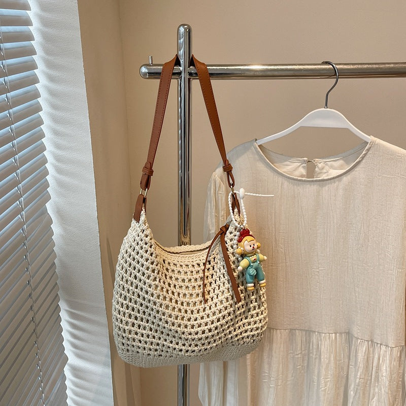 French Minority Woven Female Summer Seaside Leisure Bags