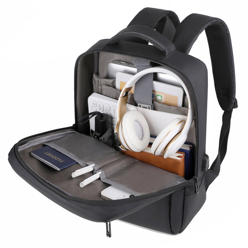 Charming Men's Large Capacity Waterproof Computer Backpacks
