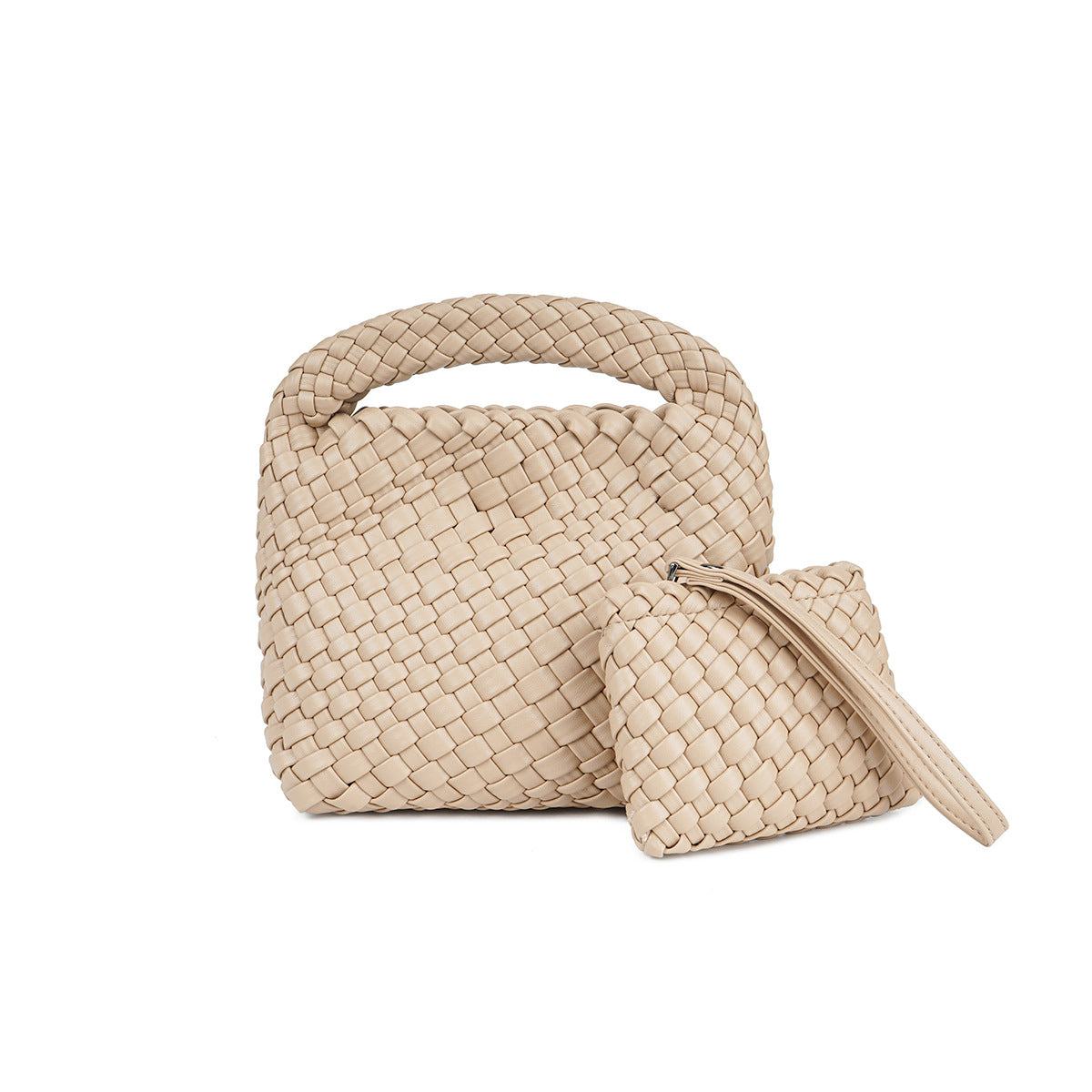 Hand-woven Mini Vegetable Basket Chain Magnetic Phone Bags