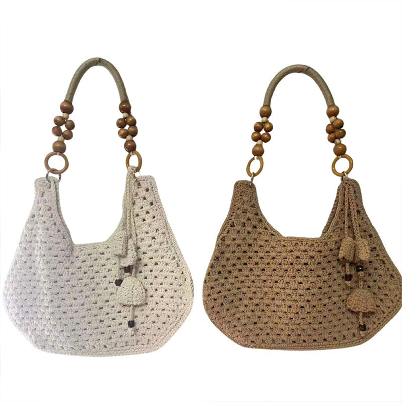 Fashion Commute Leisure Woven Large Capacity Women's Messenger Bag