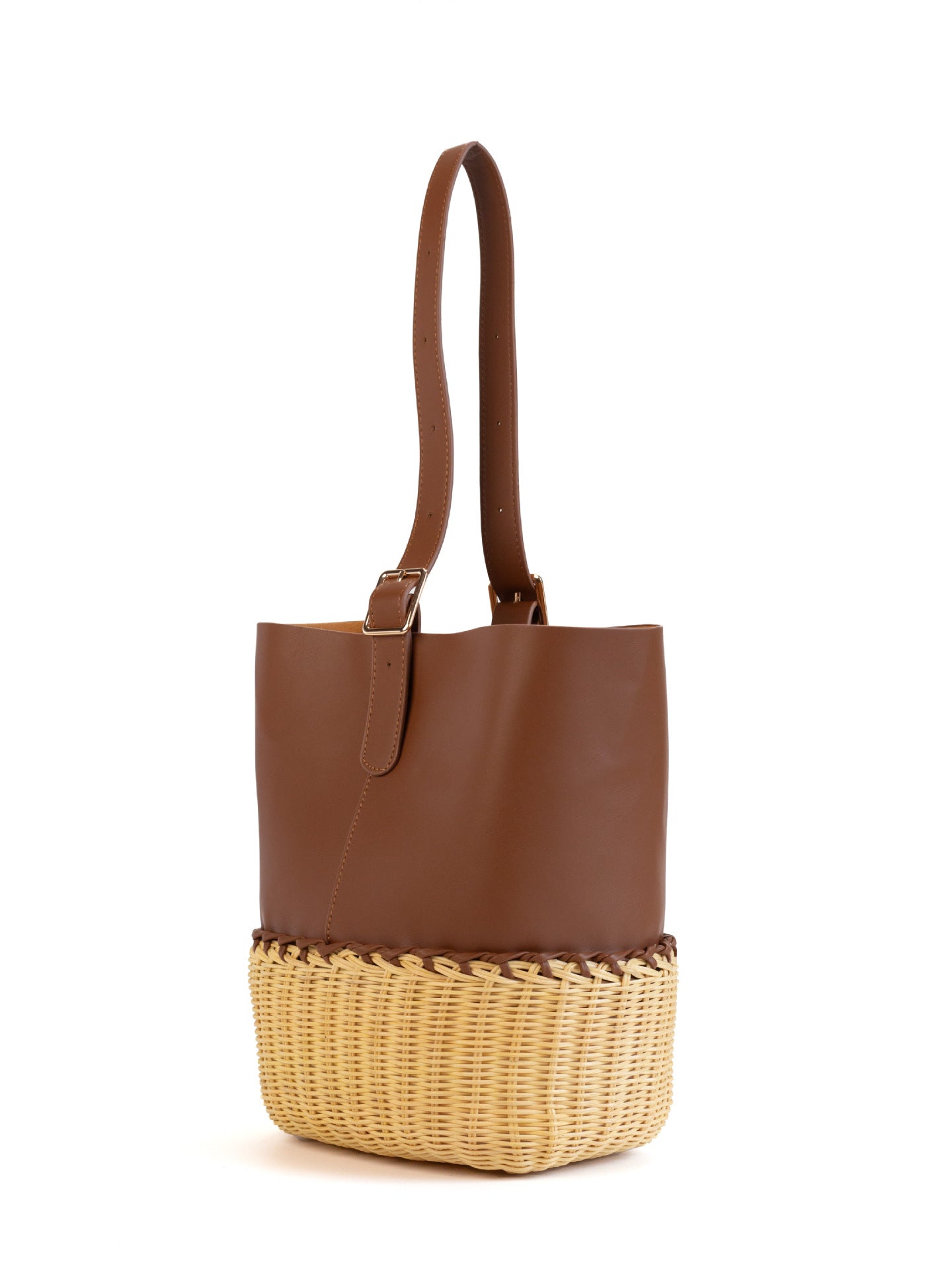 Vacation Style Beach Hand Stitching Woven Handbags