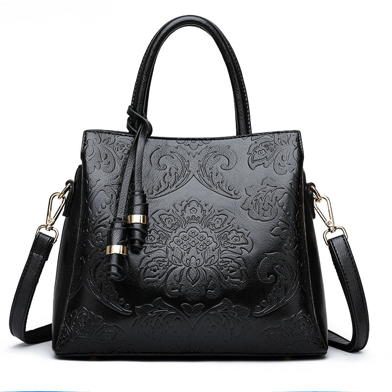 Women's Fashion Minimalist Trendy Retro Chinese Style Women's Messenger Bag