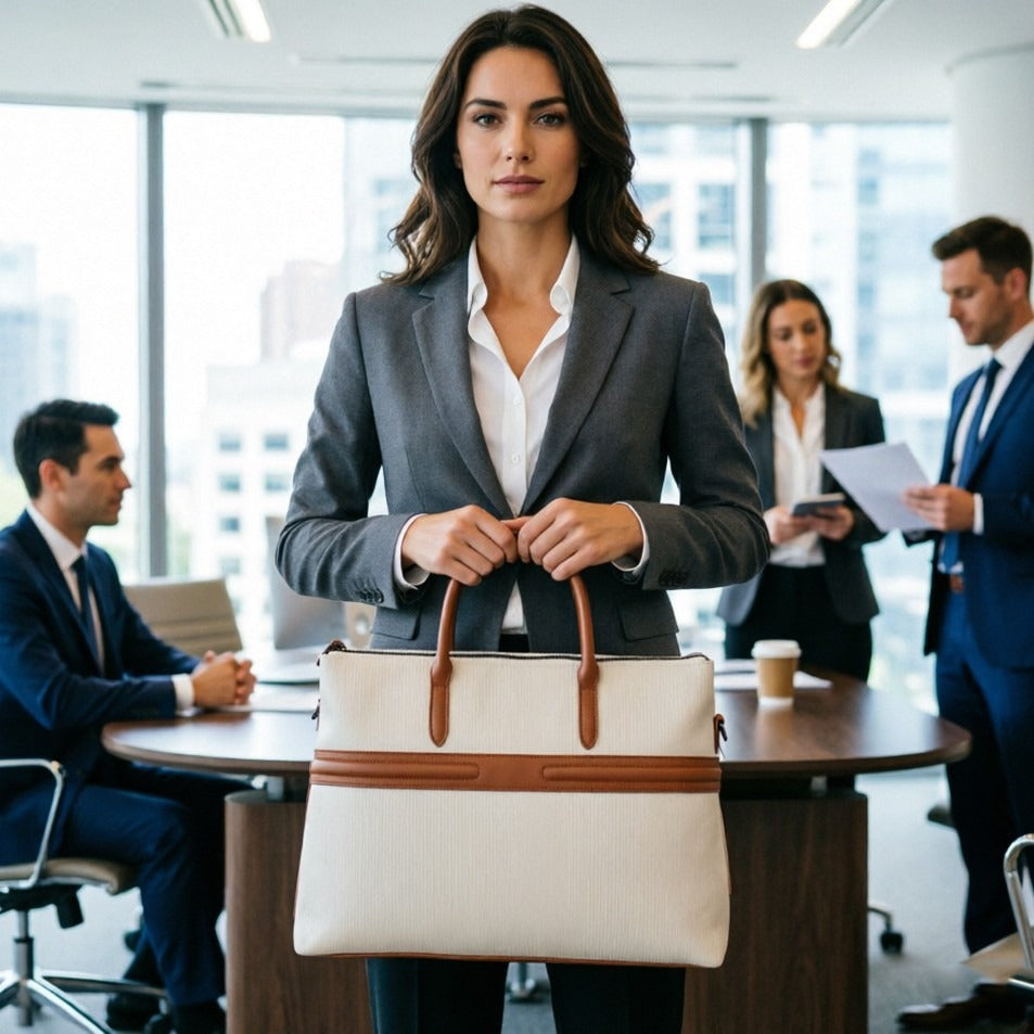 Classic Business Portable Large Capacity Computer Laptop Bag