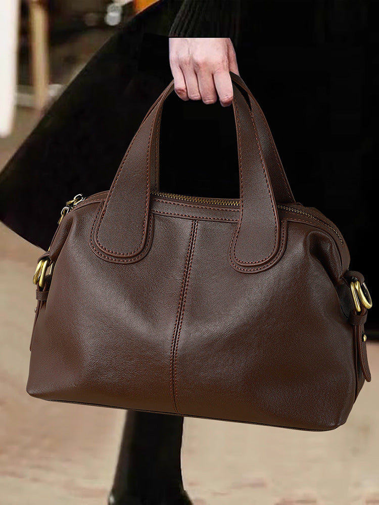 Slouchy Women's Classic Large Capacity Boston Bags