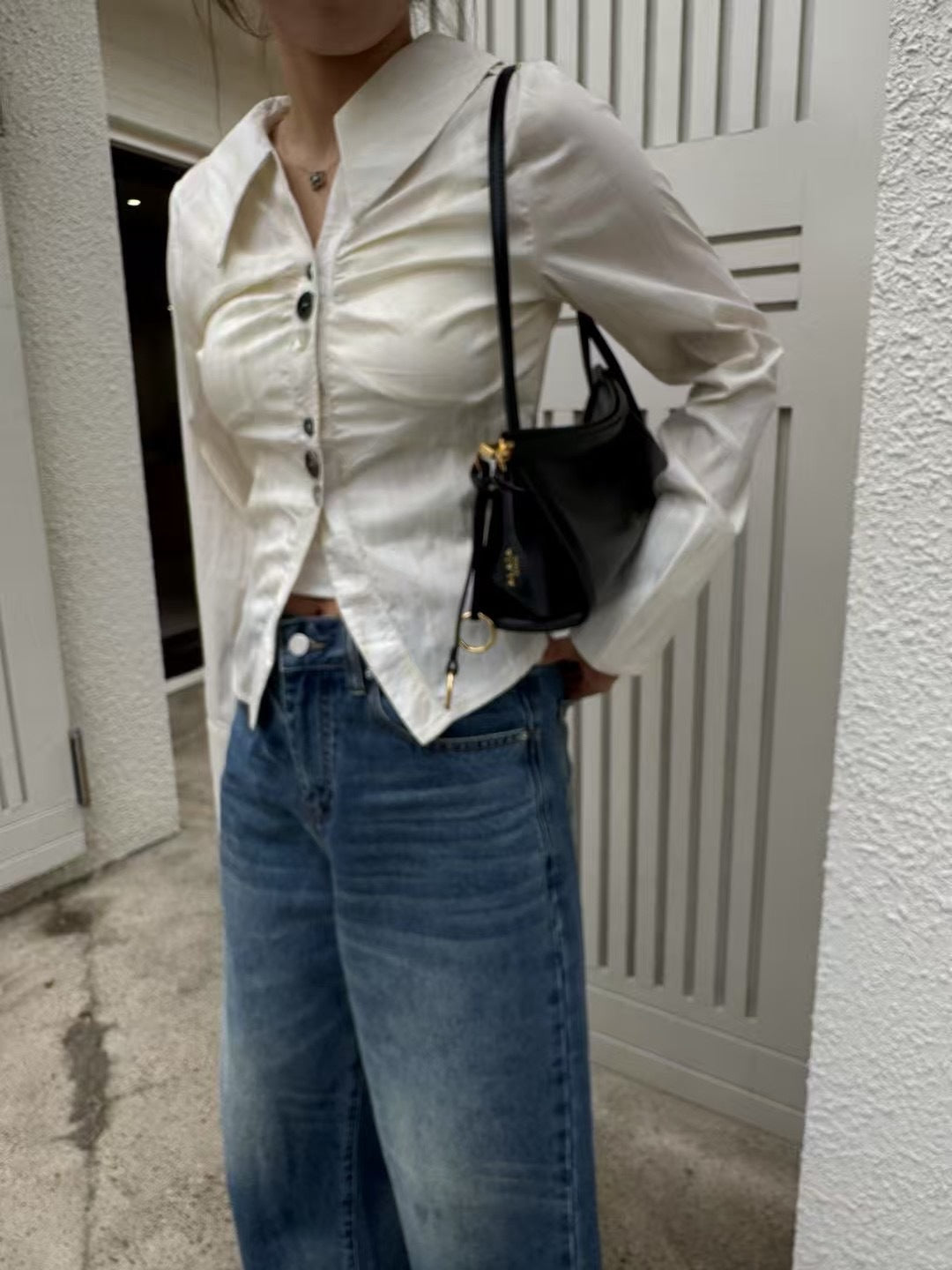 Innovative Pretty Design Fashion Cowhide Portable Women's Shoulder Bag