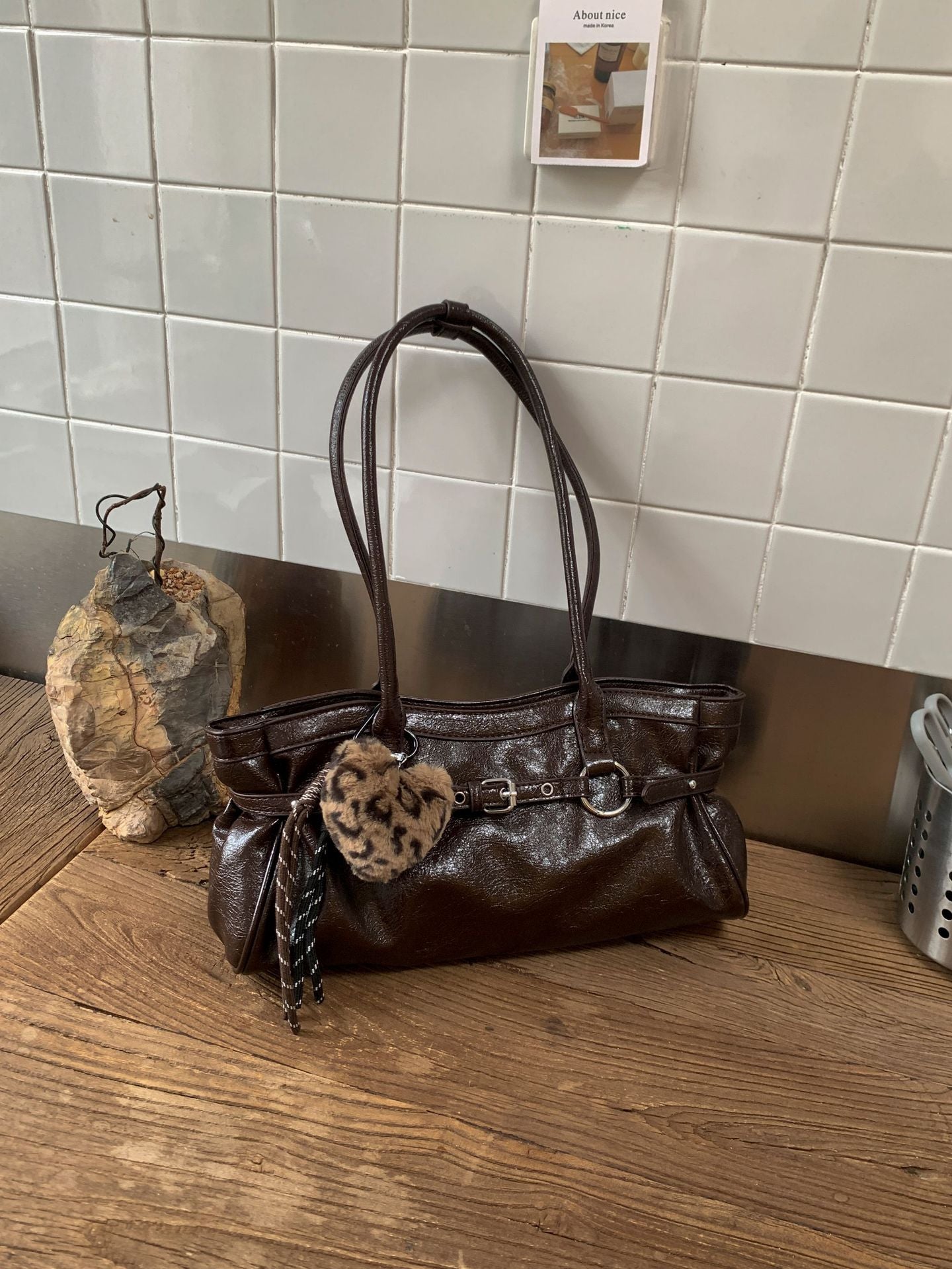 Women's Graceful Underarm Large Capacity Fashionable Retro Women's Shoulder Bag