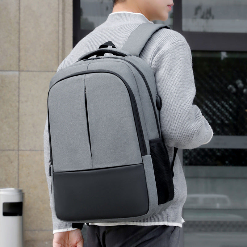 Graceful Large Capacity Multifunctional Lightweight College Business Backpack