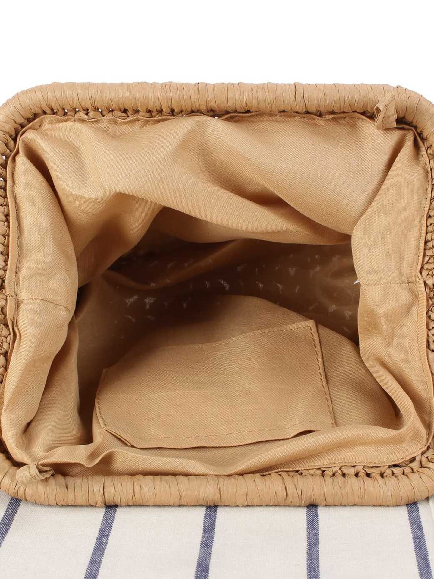 Women's Straw Fashion Personality Woven Seaside Vacation Daily Senior Women's Handbag