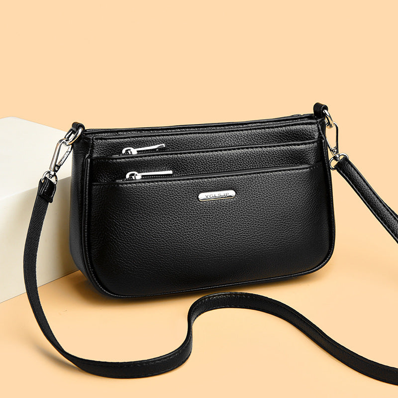 Glamorous Women's Fashion Soft Leather Mother Women's Shoulder Bag