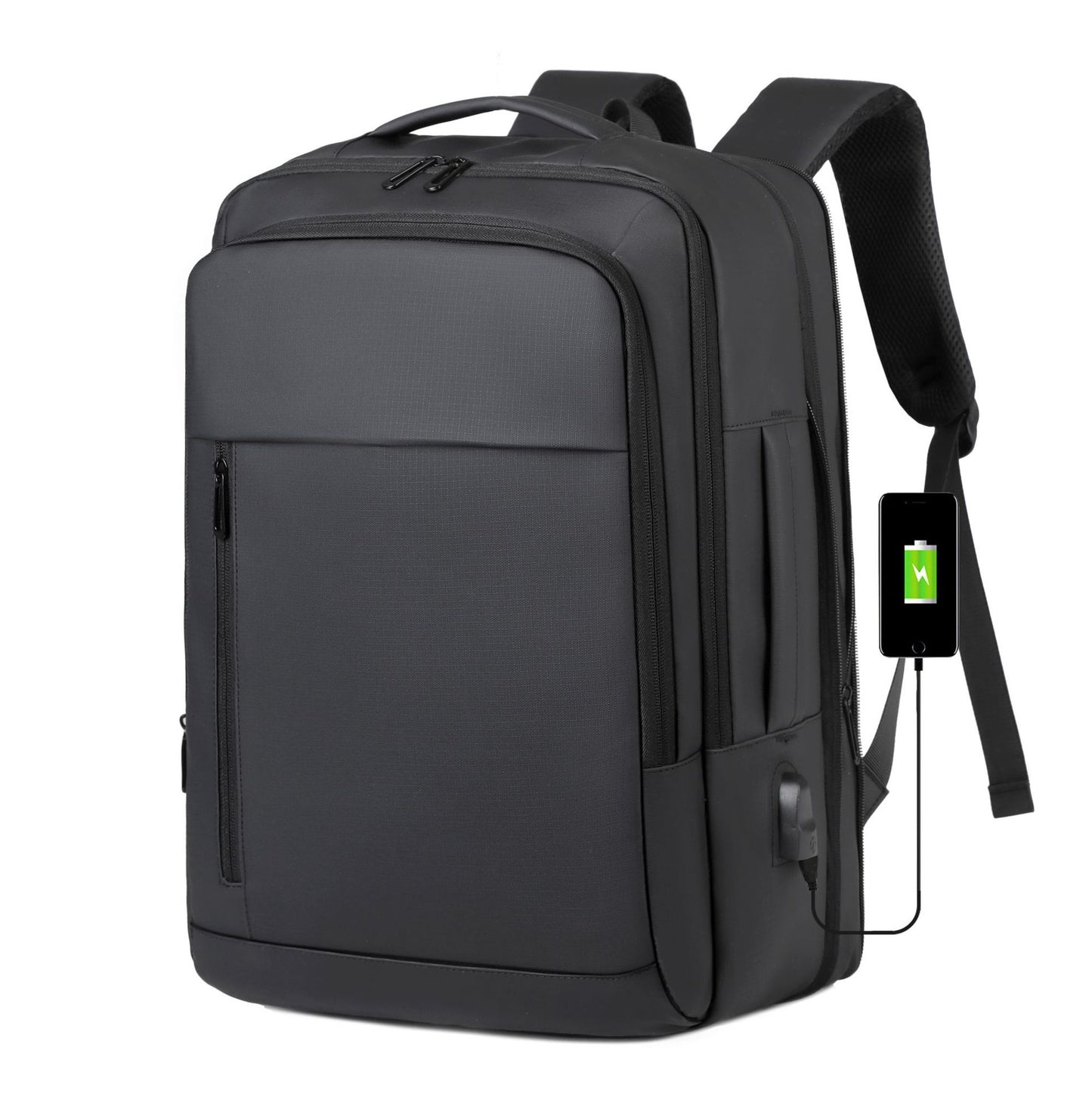Men's Simple Large Capacity Leisure Waterproof Expansion Bags