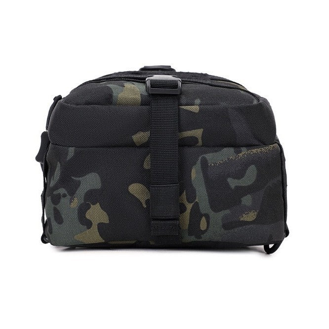 Men's Oxford Cloth Military Fan Multifunctional Waterproof Men's Chest Bag