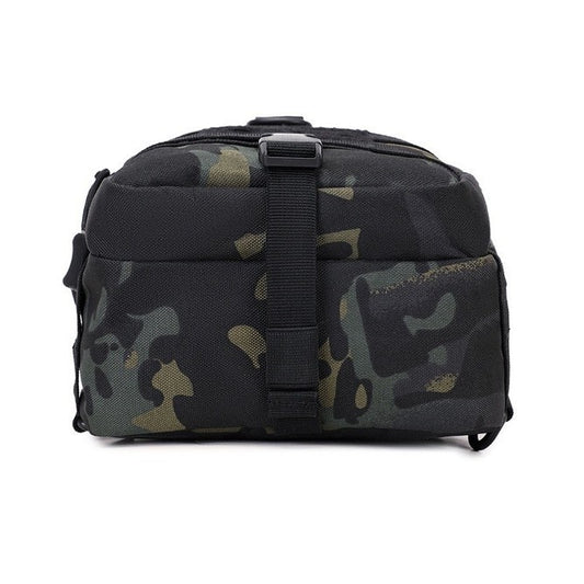 Men's Oxford Cloth Military Fan Multifunctional Waterproof Men's Chest Bag