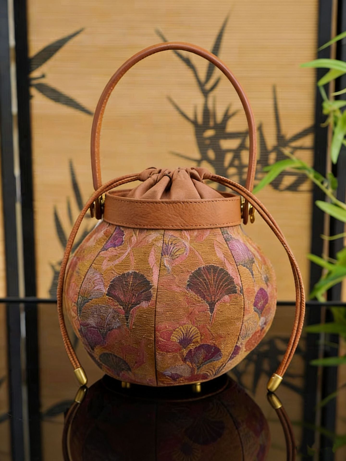 Goods Yarn Silk National Style Lantern Chinese Women's Messenger Bag