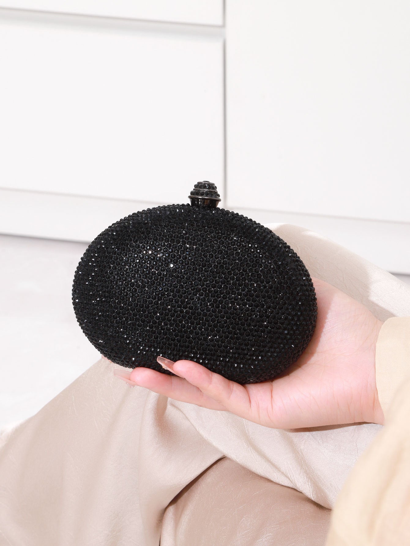 Dinner Party Wedding Diamond Crystal Rhinestone Women's Clutch