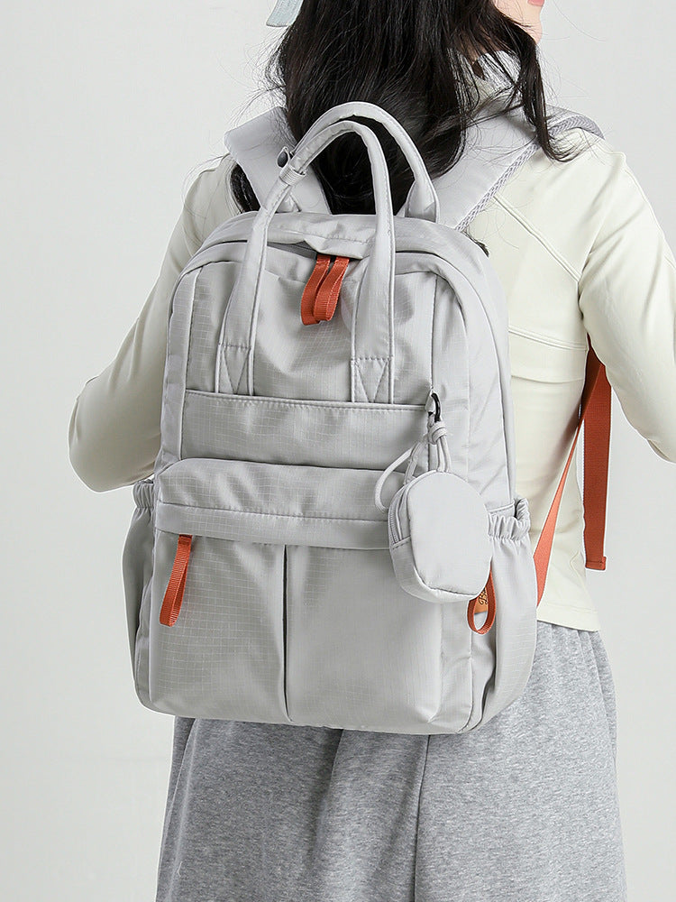 Ultra Light Female Convenient Class Commuter College Student Schoolbag