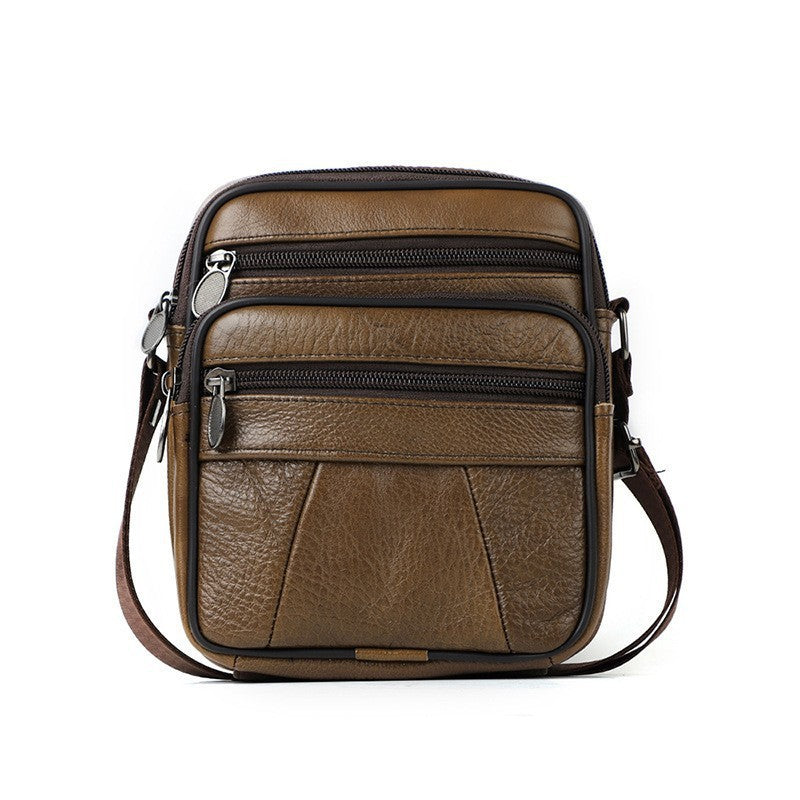 Men's First Layer Cowhide Business Commute Men's Bags