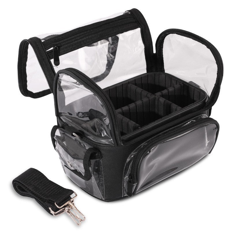 Large Capacity Transparent Portable Out Storage Cosmetic Bags