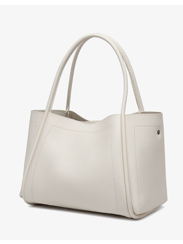 Women's Elegant Soft Leather Light Luxury Vegetable Basket Bags