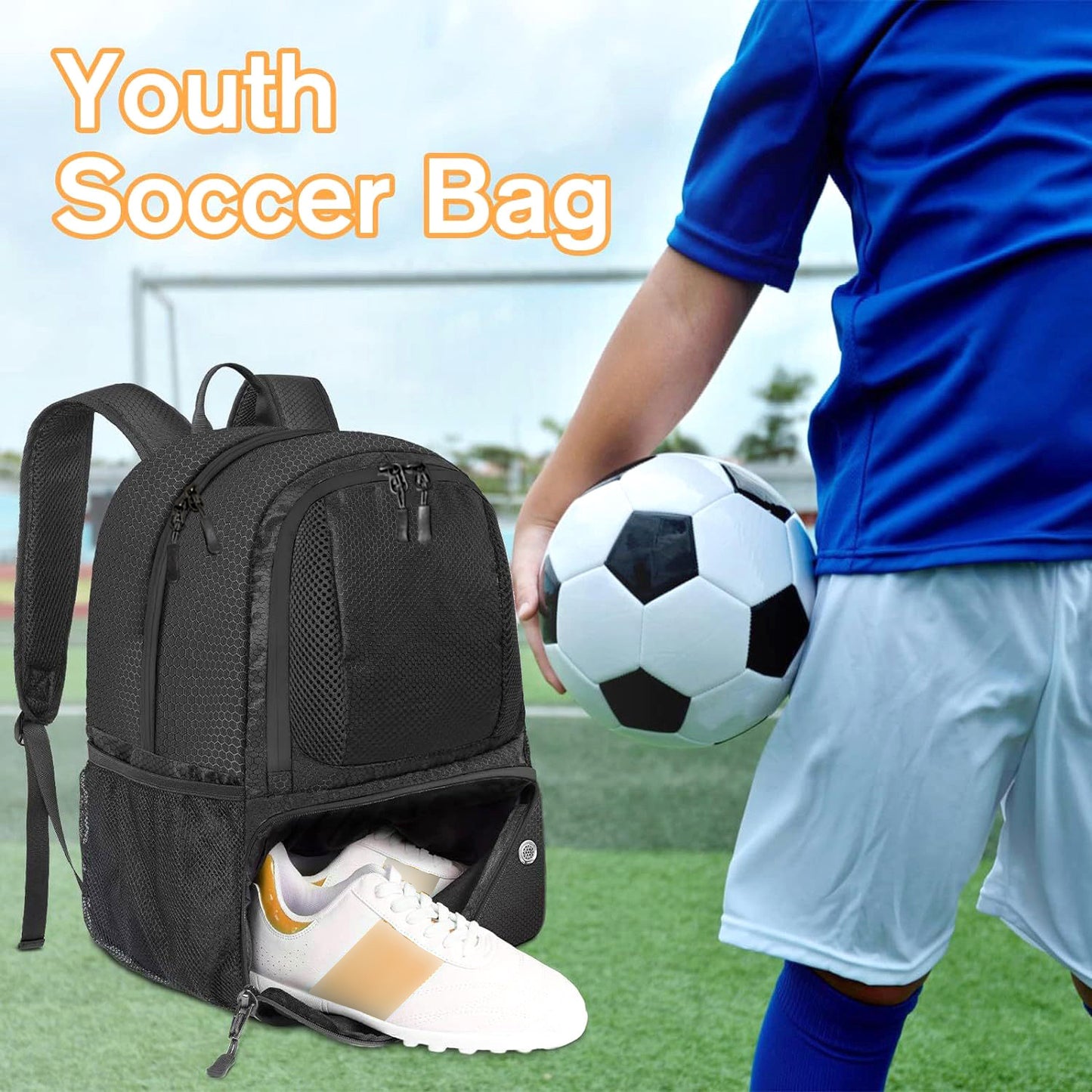 Capacity Independent Ball Warehouse Basketball Training Leisure Backpack