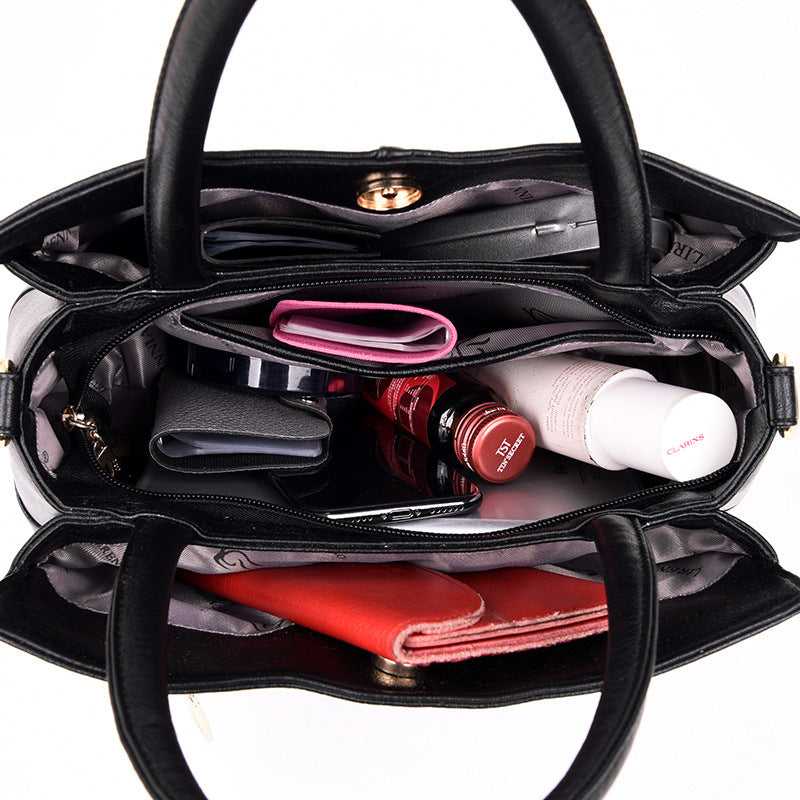 Women's Fashion Commuter Large Capacity Elegant Mother Women's Handbag