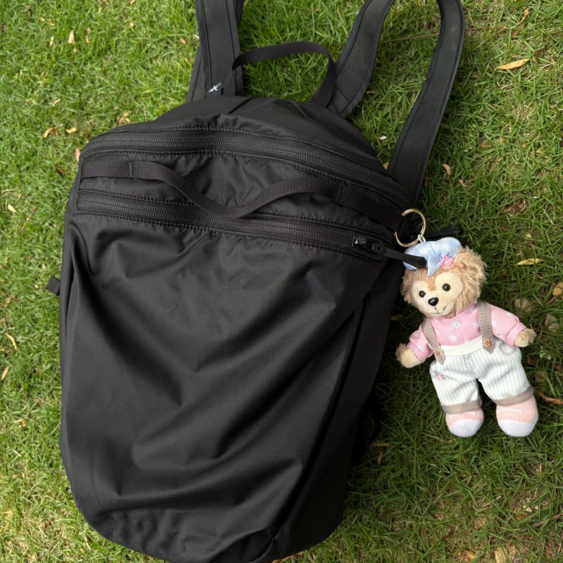Bird Embroidery Waterproof Folding Hiking Lightweight Leisure Backpack